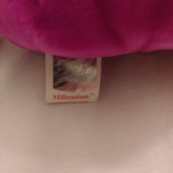 Ty Beanie Baby 9" MILLENIUM Purple Bear DOB: January 1, 1999 - Picture 7 of 8